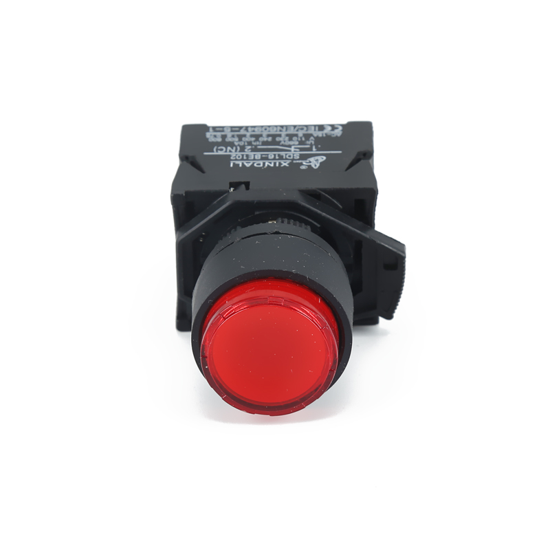 waterproof covers with led indicator spring return switch light XDL21-EWL3462