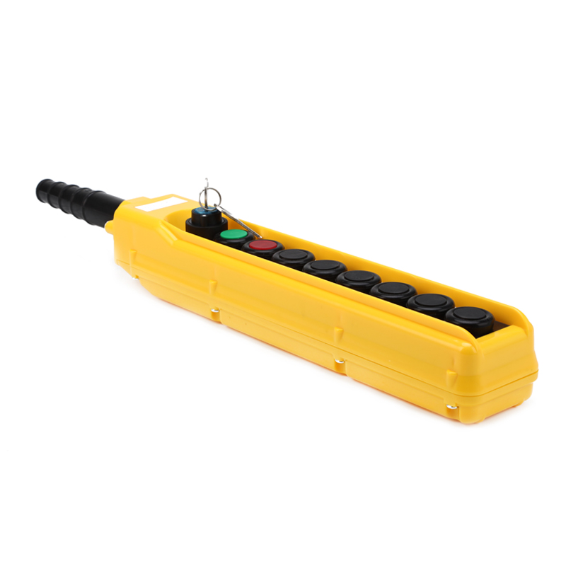 9 button elevator waterproof lifting pendant for hoist control station XCD-64K