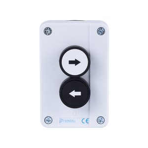 2 holes push button control switch pushbutton box XDL55-B222