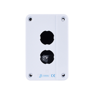 2 hole button plastic quality industrial lift button switch elevator control box XDL5-BE02