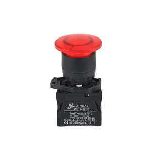 Emergency push button led push button waterproof IP65 XDL21-EWC42