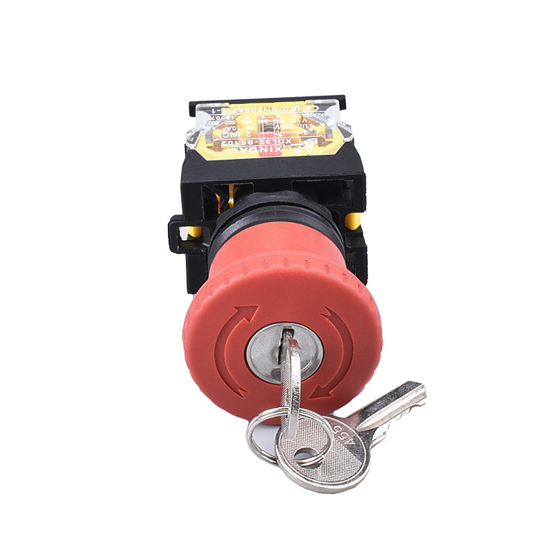 industrial key lock elevator emergency key push button switch XDL32-ES142