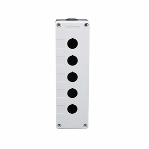 5 holes push button ip55 enclosure plastic electric box XDL5-B05