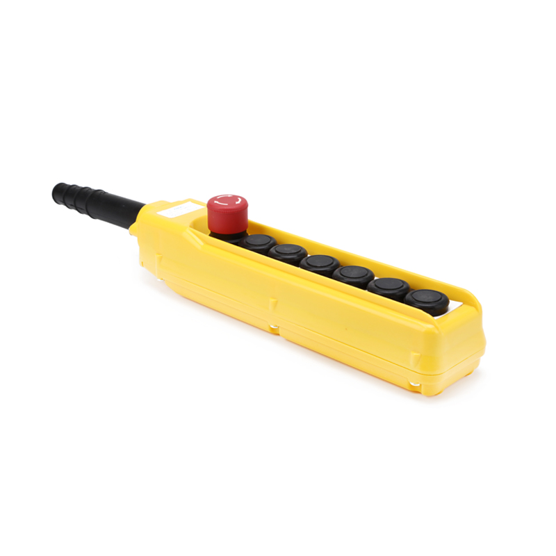 7 button IP65 waterproof lifting button control switch box XCD-63P