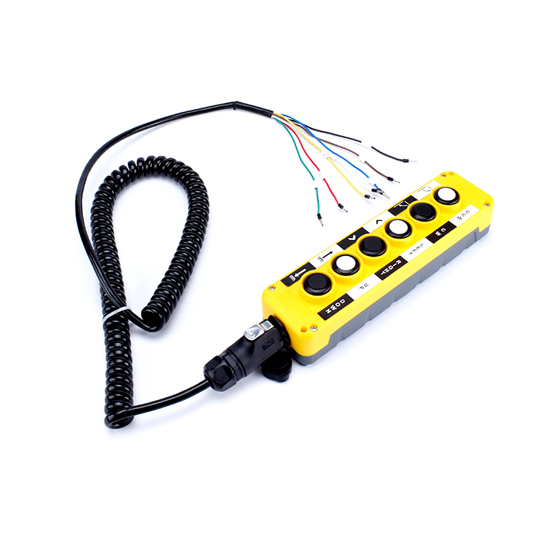 6 holes electric switch box hoist remote control switch XDL10-EPB6/TA