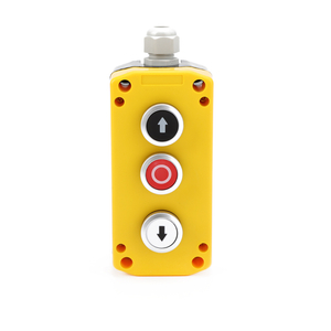 XDL722-JB324P 3 button plastic enclosure industrial remote control staition box